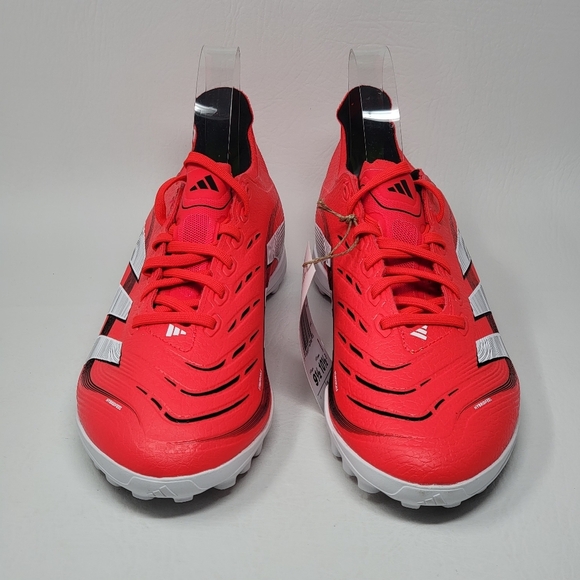 Adidas Predator League Tf ID3769 Unisex Lucid Red Soccer Cleat Mens Size 9.5 New - Picture 4 of 10